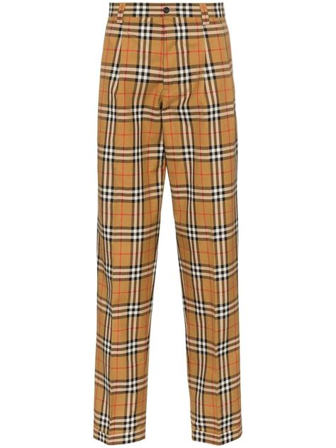 burberry print trousers men's|Burberry dress pants for men.